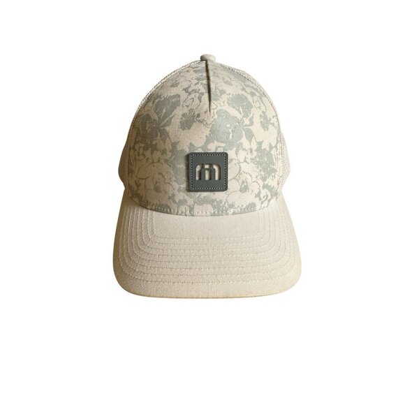 Snap-Back Other - TravisMathew Floral Flexfit 110 Snapback Golf Hat Gray White